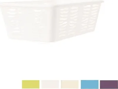 Obrázok produktu pre Plastový košík - 25 x 8 x 16 cm, mix farieb, 1 ks - mix variantov či farieb