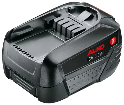 Produktbild von AL-KO 113895, Akku, Lithium-Ion (Li-Ion), 5 Ah, 18 V, AL KO, Schwarz