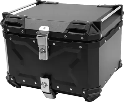 Produktbild von Motorradtrunk, wasserdicht, große Kapazität, schwarz