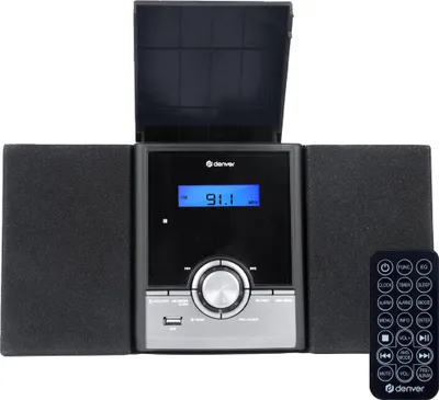 Produktbild von Denver MDA-285 DAB+/FM Musiksystem mit Bluetooth, CD-Player & 2x50W Lautsprecher