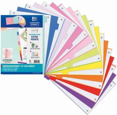 Obrázek produktu pro Oxford 400159038 Rozdělovník Polypropylen (PP) Různé barvy 10 ks