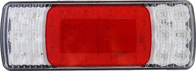 Productafbeelding van 24 + 6 LED Achterlicht, 12-24V, met functies voor remlicht, richtingaanwijzer en indicator