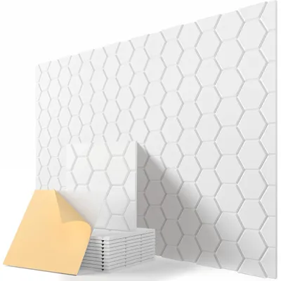 Obrázek produktu pro Akustické panely, samolepicí, 12 kusů, pro zvukovou izolaci, rozměry 30x30x0,9 cm