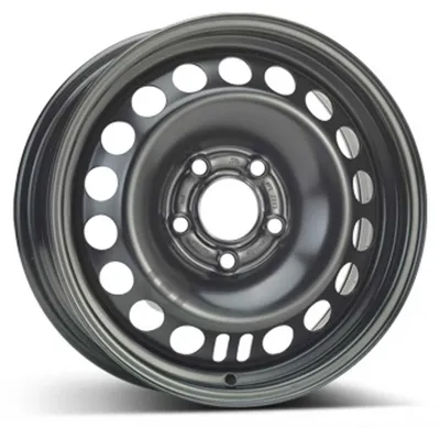 Produktbild von 15 Zoll Stahlfelge ALCAR 15"x6.5" 5x110 PCD ET35 65.00mm Felge Schwarz