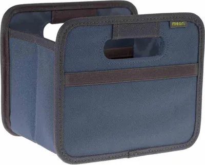 Image de Meori - Boîte pliante Mini Boîte de rangement pliante Bleu marine A100102