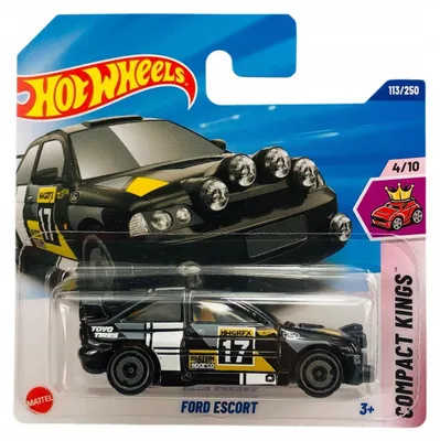 Produktbild von Hot Wheels Ford Escort JBB17 Metallauto 1:64 Sammlerstück