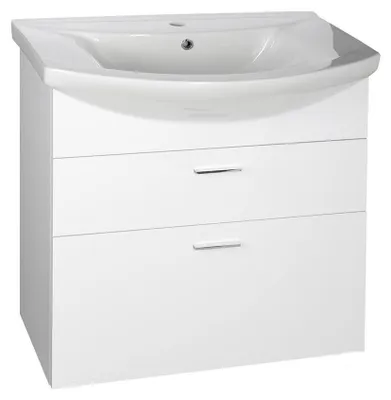 Produktbild von Aqualine ZOJA Unterschrank mit Schubladen 71,5x74x34 cm, weiß