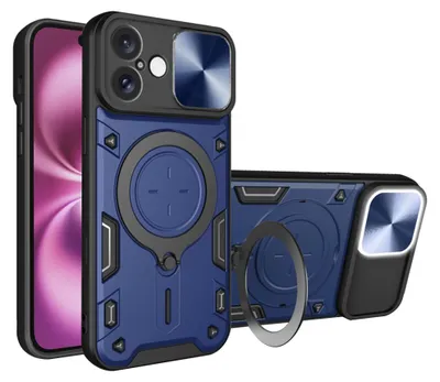 Obrázok produktu pre Techsuit CamGuard Pro kryt na iPhone 16 Plus – modrý