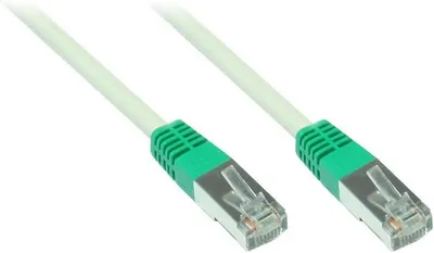 Produktbild von Cat5E F/UTP Netzwerkkabel, Ethernet Patchkabel mit RJ45 Steckern, 3 Meter, Grau