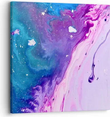 Produktbild von Bild auf Leinwand - Leinwandbild - Abstraktion modern - 30x30cm - Wand Bild - Wanddeko - Wandbilder - Leinwanddruck - Bilder - Kunstdruck - Wanddekoration - Leinwand bilder - Wandkunst - AC30x30-3824