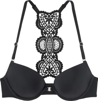 Produktbild von LASCANA Push-up-BH schwarz Größe 80 Cup C