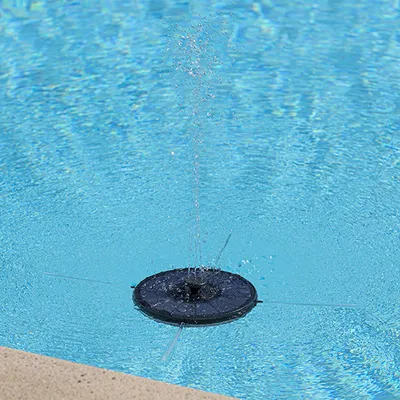 Produktbild von Solar Brunnen mit 6 ingetrierten LED Lichtern