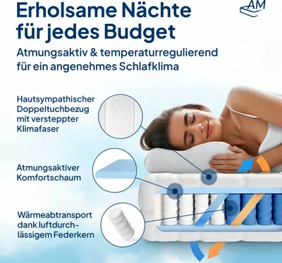 Materasso 90x200 A Molle Laura Cocco Visco - Ami Mobili - Foto 5