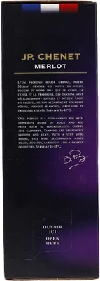 Produktbild von Bag-in-Box - 2019 IGP Oc Merlot - Rotwein - JP. Chenet 3 L., Auswahl:1 Box