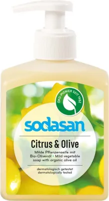Image de Savon liquide Agrumes et Olive, 300 ml, pack de 6