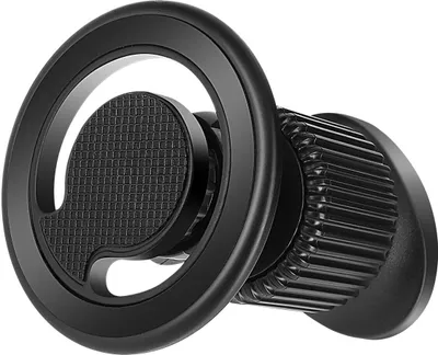 Immagine prodotto di Supporto MagSafe per auto con 2x piastre metalliche, nero, LinQ