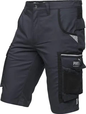 Produktbild von PUMA WORKWEAR PRECISION X Shorts Anthrazit/Schwarz 48