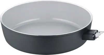 Immagine prodotto di Brasiera - Ø 24 cm - nero - bianco - alluminio - rivestimento antiaderente