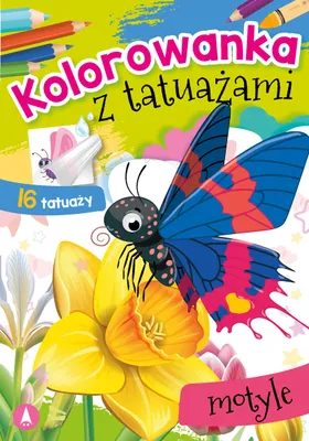 Immagine prodotto di Motyle. Kolorowanka z tatuażami