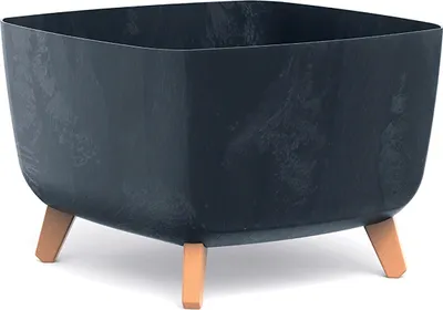 Immagine prodotto di nabbi Fioriera in plastica su gambe DGQL400E 39 cm - antracite