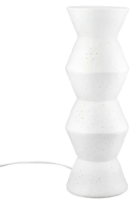 Obrázek produktu pro Stolní lampa Gilde, Sapporo , porcelán, bílá, VE 1, v. 46 cm, hl. 15 cm Výška: 45,50 cm Průměr: 15,00 cm 57814