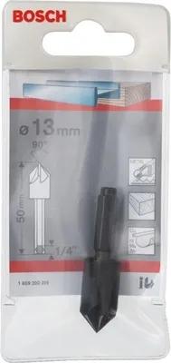 Produktbild von Kegelsenker mit Sechskantschaft, 13,0 mm, 90°, 50 mm, 1/4-Zoll