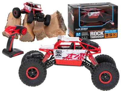 Obrázek produktu pro RC auto Rock Crawler HB 2,4GHz 1:18 červené