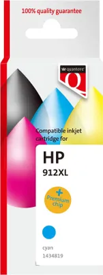 Produktbild von Quantore - Tintenpatronen-Alternative für HP 912XL 3YL81AE hc blau | 12 Stück