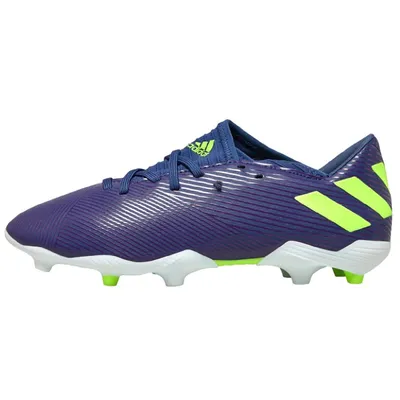 Produktbild von Adidas Nemeziz Messi 19.3 Fg J Fussballschuhe blau/lila/grün EF1814, Schuhgröße:38 EU