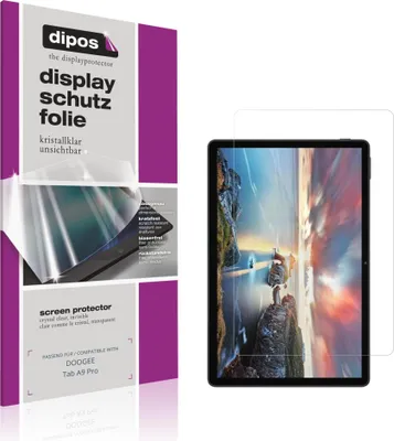 Image de 2x Film de protection d'écran pour DOOGEE Tab A9 Pro protecteur clair dipos