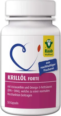 Produktbild von Raab Vitalfood Krillöl Kapseln 50 St