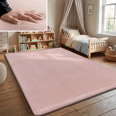 Produktbild von Kinderteppich Kinderzimmer Teppich Baby Spielteppich Flauschig Rutschfest Deko Grösse 160x220 cm