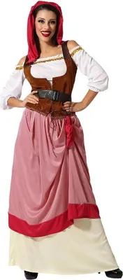 Obrázok produktu pre Kostým slúžky Hostinský Barmanka B-Goods Stredovek 38 40 42 44, Veľkosť:38 / 40