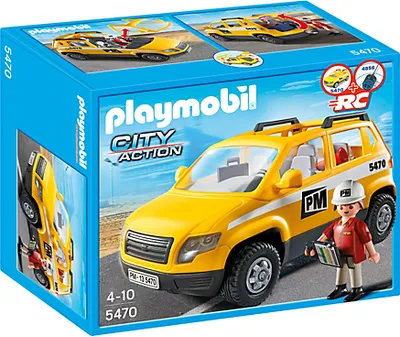 Produktbild von PLAYMOBIL Bauleiterfahrzeug, 5470
