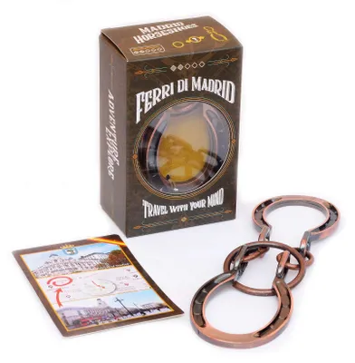 Productafbeelding van Omgoods - Madrid Hoefijzers Puzzel voor Hersenkrakers, Moeilijkheidsgraad 2/6