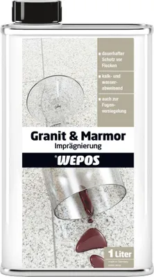 Produktbild von Wepos Granit und Marmor Imprägnierung 1 Liter 2000201050