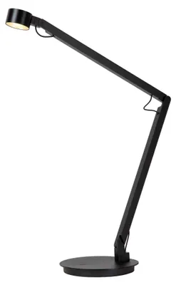 Obrázok produktu pre Lucide OGDEN - Stolná lampa - LED 3 StepDim - 1x7W 3000K - Čierna