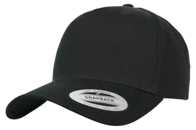 Produktbild von Flexfit - "Classic" Snapback Mütze 5 Segmente TN896 (Einheitsgröße) (Schwarz)