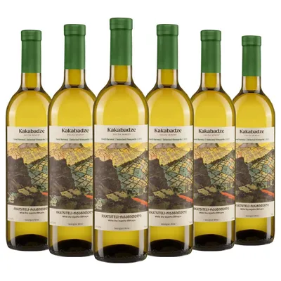 Produktbild von Shilda Kakabadze Rkatsiteli Weißwein Trocken (6 x 0.75L)