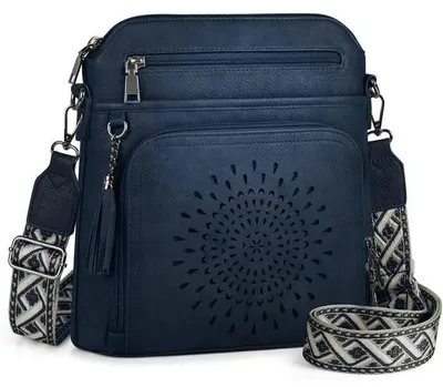 Image de Solidchoice - Sac bandoulière en cuir pour femmes