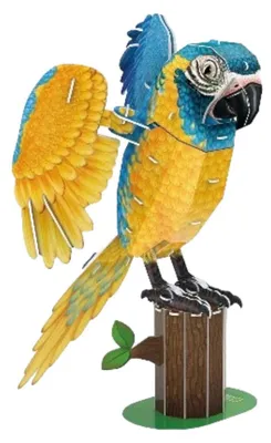 Image de Puzzle 3D Cubic Fun National Geographic Ara, 94e.