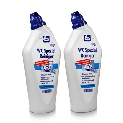 Produktbild von Dr. Becher WC Spezial Reiniger 750ml löst Kalk Rost & Seifenreste (2er Pack)