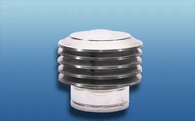 Produktbild von Edelstahl Lamellenhaube K05 : Ø 200 System: Ø 200