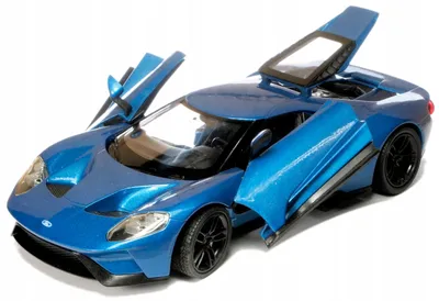 Produktbild von Welly Ford GT 2017 Metallauto mit zu öffnenden Türen