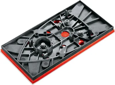 Produktbild von Bosch Accessories Schleifplatte mit Kletthaftung, 185 x 93 mm, für PSM 200 AES 2609256D19