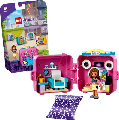 Produktbild von LEGO 41667 LEGO Friends Olivias Spiele-Würfel Kinderspielzeug, Spielzeug ab 6 Jahre mit Mini Puppe, Geschenk für Mädchen und Jungen