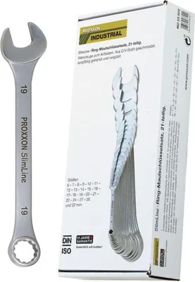 Image de Proxxon Jeu de clés mixtes, 21 pièces, 6 - 32 mm, 23822
