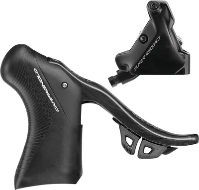 Zdjęcie produktu dla Dźwignia zmiany biegów i hamulca Campagnolo Super Record 12s WRL prawa, 12-biegowa, z zaciskiem 140 HR