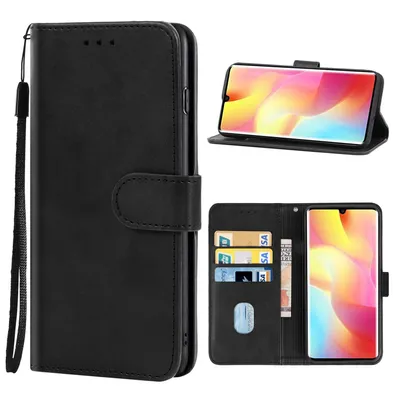 Image de Coque de protection pour téléphone, compatible avec les modèles Sony, OnePlus et Xiaomi, de couleur noire, modèle : Xiaomi Mi Note 10 Lite