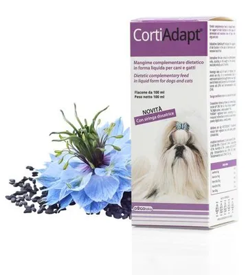 Image de Dogoteka - CortiAdapt - 100 ml soutient la fonction cutanée en cas de dermatose et de chute excessive des cheveux